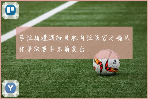 萨拉赫遭遇轻度肌肉拉伤官方确认将争取赛季末前复出